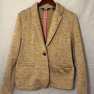 Lands End Oatmeal/Tan Women's Blazer